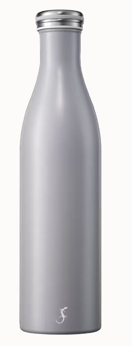 TERMOS 1L PAREDE DUPLA CINZA